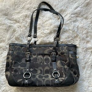 Stylish Signature Coach Women's Tote Bag